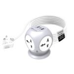 Ultraprolink 16 In 1 Tower Extension Board | Surge Protector & Spike Guard | 12 Ac Sockets (2500w) +2 Usb-a +2 Type C Port 3.4a-17w | 2m Isi Cable Power Strip For Home | Power Tower 12 | Um1190u - Image 10