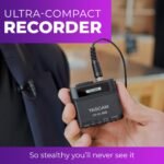 Tascam Dr-10l Pro Ultra Portable Personal Recorder With Lavalier Microphone, 32-bit Float Recording, Microsdhc Card Support, And Support For Atomos Wireless Timecode - Image 5