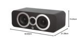 Q Acoustics 3090ci Center Speaker (carbon Black) - Image 2