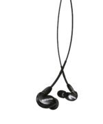 Shure Se215-k In-ear Sound Monitor Headphone (black),wired | Professional In-ear Monitors With Deep Bass, Single Dynamic Driver, Secure Fit, Detachable Cable And Carrying Case