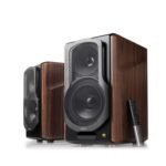 Edifier S2000mkiii Powered Bluetooth Bookshelf 2.0 Speakers - Near-field Active Tri-amped 130w Studio Monitor Speakers For Audiophiles With Wireless, Line-in And Optical Input