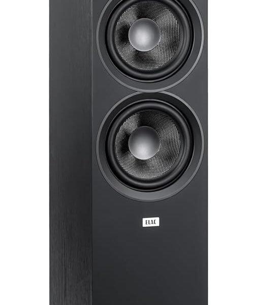 Elac Debut F6.3 Column Speaker – Ideal For Streaming Music Via Your Stereo System