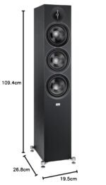 Elac Debut F6.3 Column Speaker – Ideal For Streaming Music Via Your Stereo System - view 10