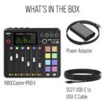 Rode Caster Pro Ii Podcast Production Console Bluetooth, Usb, Black - Image 12