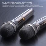 LENYES S861 150W PARTY SPEAKER 2 MIC - Image 7