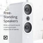 Q Acoustics 3050i Floorstanding Speakers (pair) (carbon Black) - Image 4