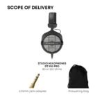 Beyerdynamic Dt 990 Pro Over-ear Studio Monitor Headphones - Open-back Stereo Construction, Wired (80 Ohm, Grey) - Image 3