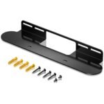 Wall Mount For Sonos Beam Soundbar Sturdy Metal Mounting Bracket Compatible With Sonos Beam Sound Bar Tv Wall Mounts, Black