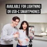 Rode Wireless Micro - Compact Wireless Microphone, Two Mics with Charge Case for Smartphone Content Creation - USB-C, Black - Image 5