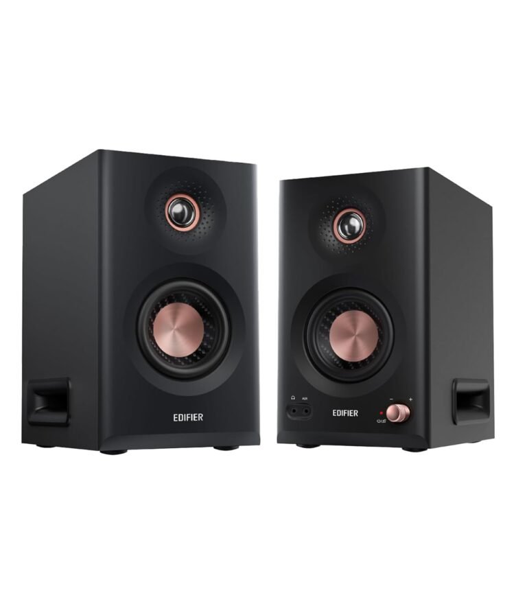 Edifier MR5 Bluetooth Powered Studio Monitor 2.0 Speakers Hi-res Audio 110 Watts Black