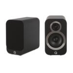 Q Acoustics 3010i Compact Bookshelf Speakers - Pair - Carbon Black