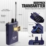 Claw Cw-sr50l Uhf Wireless Lavalier & Head Mic | 50m Range | One-tap Mute