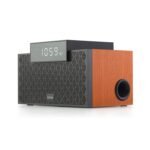 Edifier Mp260 Wireless Speaker, Portable Bluetooth 5.0, Multi-functional, Clock, Alarm, Led Display, Usb Memory, Tf Card, Brown