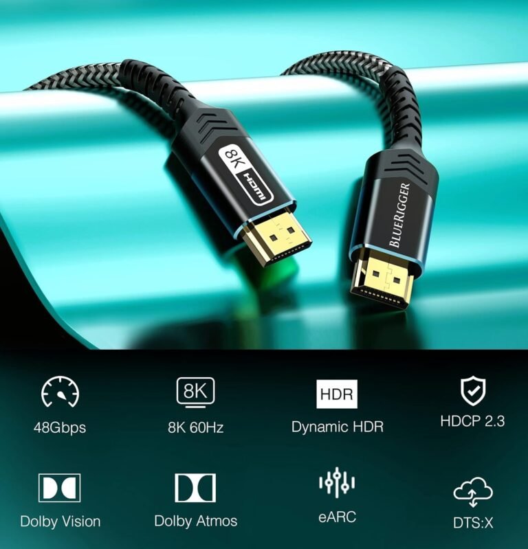 BlueRigger HDMI 8K 35FT Cable