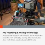 Tascam Fr-av4 4-channel 32-bit Float Field Recorder With Mixer For Camera Rigs, 4 Xlr/trs Inputs, Timecode Generator, Hdmi Sync, 192khz, Usb-c Audio Interface - Image 8