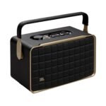 Jbl Authentics 300, Portable Smart Home Wifi Speaker & Music Streaming,upto 8hrs Playtime, Voice Assist & Bluetooth Connectivity,automatic Calibration,compatible With Google Home & Alexa, Retro Design