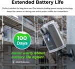 Brinno Time Lapse Bcc300-m Bundle - Outdoor Timelapse Camera With Long Battery Life, Hdr Fhd1080p, Ipx4 Waterproof, Wall Mount, Lcd Screen - Image 6