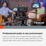 Tascam Fr-av4 4-channel 32-bit Float Field Recorder With Mixer For Camera Rigs, 4 Xlr/trs Inputs, Timecode Generator, Hdmi Sync, 192khz, Usb-c Audio Interface - Image 4