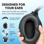 Edifier Wh700nb Active Noise Cancelling Headphones - 68h Playtime - Ai Call Noise Cancellation - Dual Device Connection - Lightweight & Foldable Design - Fast Charge - Bluetooth 5.3 - Black - On Ear - Image 6