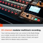 Tascam Studio Bridge 24-channel Multi-track Recorder & Usb Audio Interface - Image 4