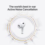 Apple Airpods Pro 3 Wireless Earbuds, Active Noise Cancellation, Live Translation, Heart Rate Sensing, Bluetooth Headphones, Spatial Audio, High-fidelity Sound, Usb-c Charging, In Ear