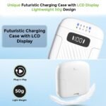 Ultraprolink Sonic Vibe | Dual Wireless Lavalier Collar Mic With Charging Case |type-c Receiver |anc & Echo| 15h Use Time, 164’ Ft Range For Youtube, Vlogs, Podcasts| Um1215| White - Image 6