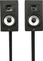 Polk Audio Monitor Xt20 1" Terylene Tweeter & 6.5" Dynamically Balanced Woofer, Bookshelf Speaker (pair) Black