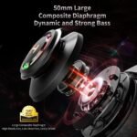 Edifier G35 Pc Gaming Headset Hi-res Sound Quality Usb Over-ear Headphone With 7.1 Surrounding Sound, 50mm Hybrid Driver, Enc Noise Cancelling Mic, 16.8m Rgb Light For Pc Ps4 Mac Laptop Desktop Black - Image 3