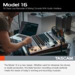 Tascam Model 16 All-in-one 16-track Analog Mixer & Multitrack Recorder - Image 3