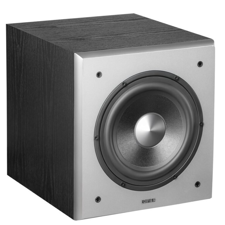 Edifier T5 Powered Subwoofer - 70w Rms Active Woofer With 8 Inch Driver And Low Pass Filter