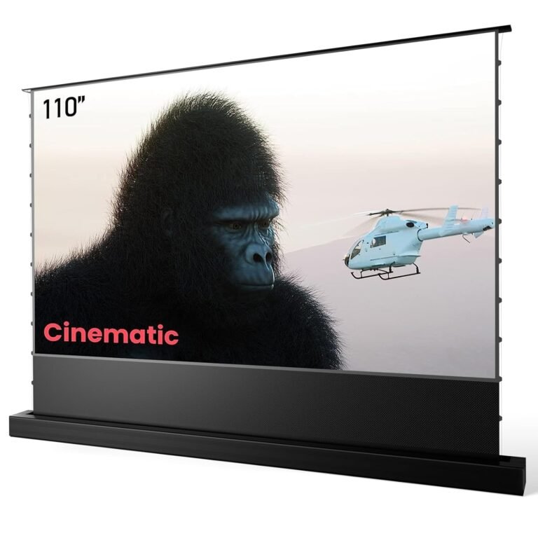 Premium Motorised Floor Rising Alr Screen | Ultra Short Throw Compatible