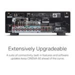 Marantz Cinema 60 7.2-channel Home Theater Av Receiver With Dolby Atmos, Wi-fi, Bluetooth, Hdam, Multeq, 6 Hdmi In, 2 Hdmi Out, Heos, Phono In, Usb, Earc, Am/fm - Image 6