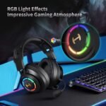 Edifier G35 Pc Gaming Headset Hi-res Sound Quality Usb Over-ear Headphone With 7.1 Surrounding Sound, 50mm Hybrid Driver, Enc Noise Cancelling Mic, 16.8m Rgb Light For Pc Ps4 Mac Laptop Desktop Black - Image 7