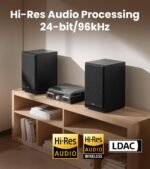 Edifier R2750db Mkii 3-way Powered Bookshelf Speakers, 144w Rms, Black - Image 4