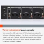 Tascam Mz-223 7-channel 3-zone Rackmount Mixer With Voice Priority - Image 5