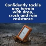 Lacie Rugged Usb-c 2tb Portable External Hard Drive Usb 3.0 Compatible - view 4