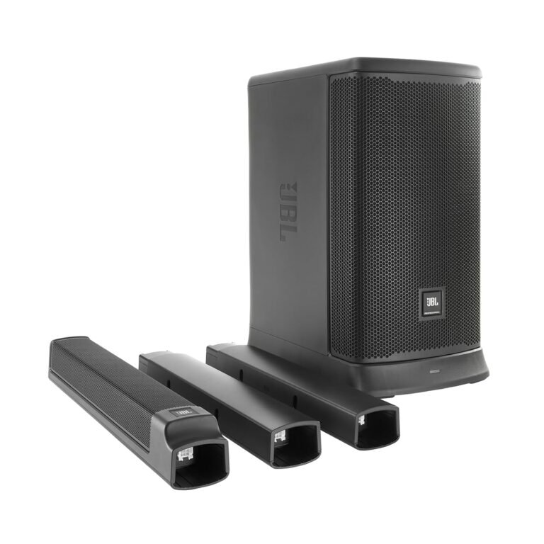 JBL Professional EON One MKII All-In-One, Bluetooth Battery-Powered Column PA Woofer With Built-In Mixer And DSP - 1500 W
