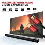 Honeywell Hdmi Cable 2.1 With Ethernet, 8k@60hz, 4k@120hz Uhd Resolution, (9.8ft/3m), 48 Gbps Transmission Ultra High Speed, Dolby Dts, Earc, 3d,male-to-male,compatible With All Hdmi-enabled Devices - Image 8