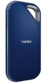 Sandisk Extreme Pro 4tb Portable External Ssd, Up To 2000mb/s, Usb-c, Ip65 Water & Dust Resistant, 3m Drop Protection, Metal Enclosure, Pc, Mac & Smartphone Compatible, Royal Blue