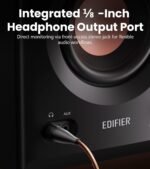 Edifier Mr5 Bluetooth Powered Studio Monitor 2.0 Speakers Hi-res Audio 110 Watts Black - Image 9
