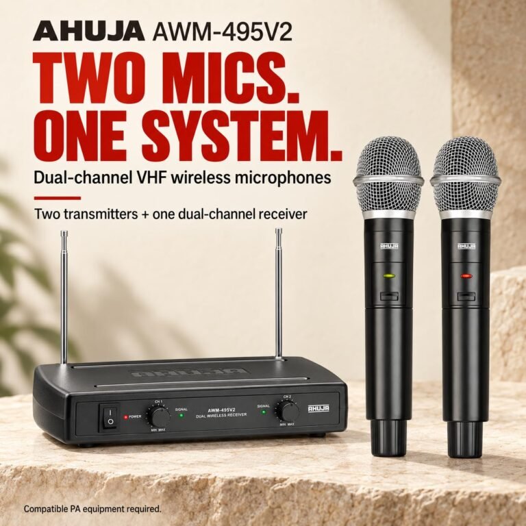 Ahuja Wireless Mic AWM495V2