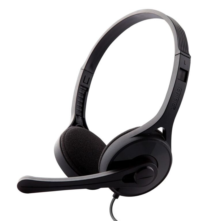 Edifier K550 On-ear Wired Headphones (black) With Microphone