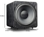 Svs Sb-1000 Pro Sealed Bluetooth Subwoofer (12", Black, Ash)