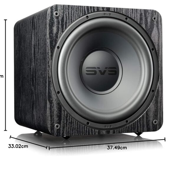 Svs Sb-1000 Pro Sealed Bluetooth Subwoofer (12", Black, Ash)