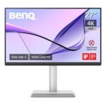 Benq Ma270u, 27 Inch (68.58 Cm), 4k Ips 3840x2160, 60hz, Monitor For Mac,p3 Color Gamut, Hdmi, Dual Usb-c(90w Pd),brightness & Volume Control,has Stand,display Pilot2.0,integrated Mac Controls(silver)