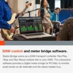 Tascam Studio Bridge 24-channel Multi-track Recorder & Usb Audio Interface - Image 7