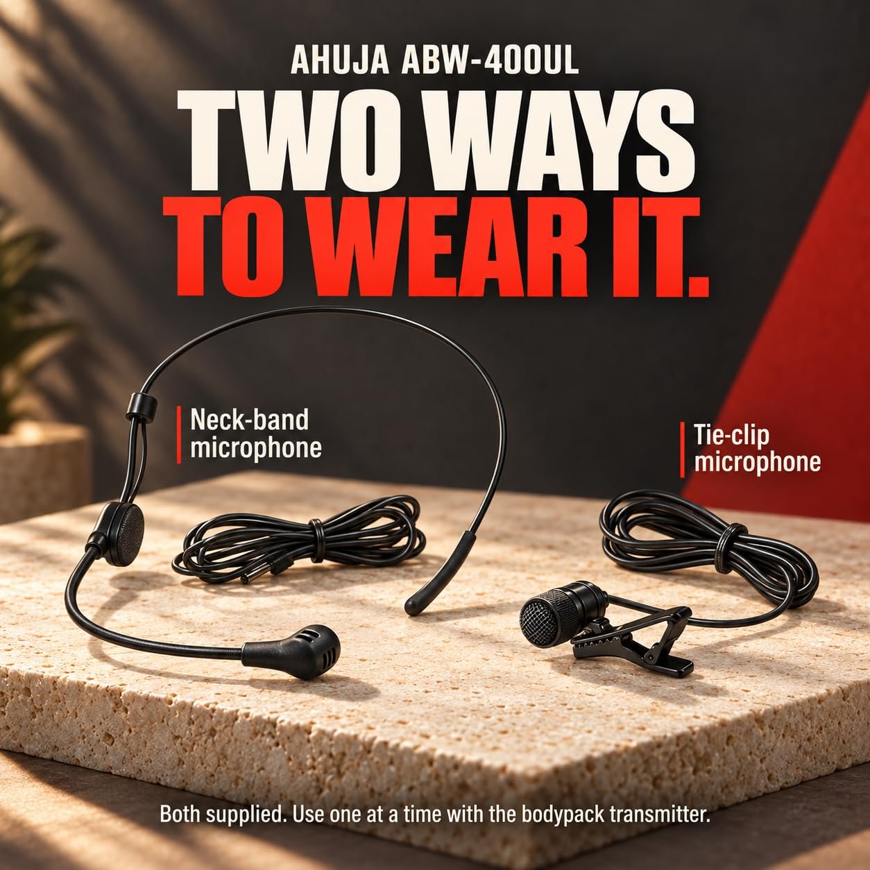 Ahuja ABW 400 UL UHF Wireless Microphone - Image 5