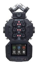 Zoom H8 12-track Portable Recorder, Stereo Microphones, 6 Inputs, Touchscreen Interface, Usb Audio Interface, Battery Powered, For Stereo/multitrack Audio For Video, Podcasting, And Music