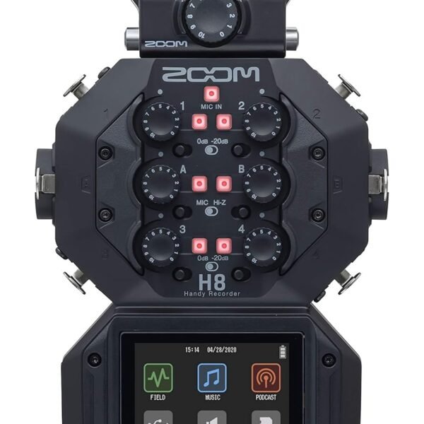 Zoom H8 12-track Portable Recorder