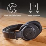 Audio-technica Ath-m20x Over-ear Professional Studio Monitor Headphones - Image 6